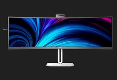 Philips präsentiert einen ultrabreiten Monitor mit praktischen Features fürs Büro. (Bild: Philips)