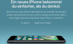 Apple iPhone: Gutschrift von bis 325 Euro bei Kauf eines iPhone 7