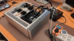 Die Nvidia GeForce RTX 3080 lässt sich komplett ohne Lüfter betreiben, mit einer entsprechenden passiven Kühlung. (Bild: Turemetal)