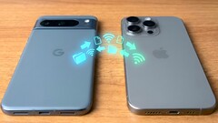 Google Pixel 10 Phones können mit Quick Share nun direkt Daten mit Apples Airdrop auf iPhones, iPads oder Macs austauschen. (Bildquelle: Gemini)