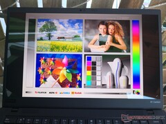 Im Freien im Schatten