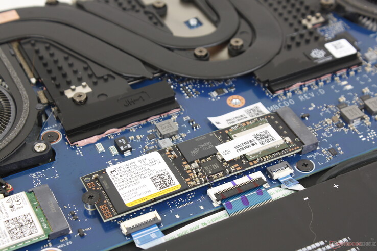 Nur eine interne M.2-PCIe4-x4-NVMe-SSD wird unterstützt.