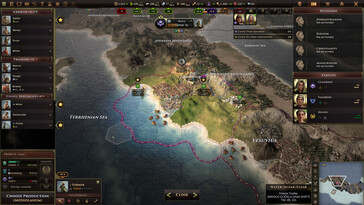 Im Bild: Ein Gameplay-Screenshot aus Old World.