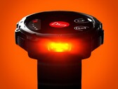 Die Polar Street X Smartwatch besitzt eine LED-Taschenlampe, die auch rot leuchten kann.
