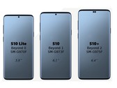 Das kommende Galaxy S10-Trio laut Case-Hersteller - die Lochpositionen sind noch umstritten.