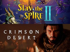 Banner von Slay the Spire 2 und Crimson Desert