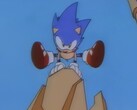 Eine hochskalierte Darstellung des Sonic CD-Openings.