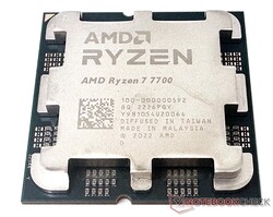 AMD Ryzen 7 7700. Test Einheit mit freundlicher Genehmigung von AMD Indien.