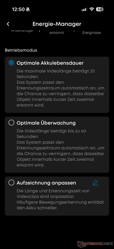 in der Eufy App