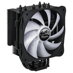CPU-Kühler: Ben Nevis bekommt schwarze RGB-Variante