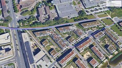 GNSS-Testfahrt (41 mm): Innenstadt