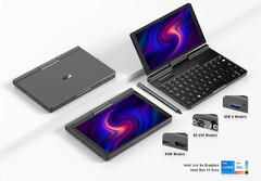 Den winzigen Handheld-PC GPD Pocket 3 gibt es aktuell stark reduziert. (Bild: Geekbuying)