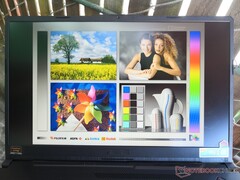 Im Freien im Schatten