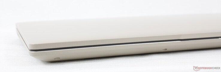 Vorderseite: keine Anschlüsse