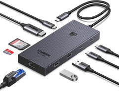 Der Ugreen Revodok Pro 9 in 1 USB C Hub startet mit 20 Prozent Rabatt. (Bildquelle: Amazon)