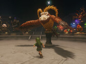 In einem Saal mit Monsterstatuen können Spieler bereits besiegte Gegner betrachten und in zeitlich begrenzten Herausforderungen erneut gegen sie antreten