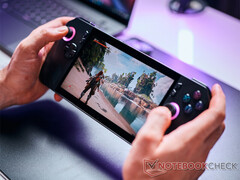 AFMF 2.1 ist jetzt auf ROG Ally und dem neueren Gaming-Handheld ROG Ally X verfügbar (Bildquelle: Notebookcheck)