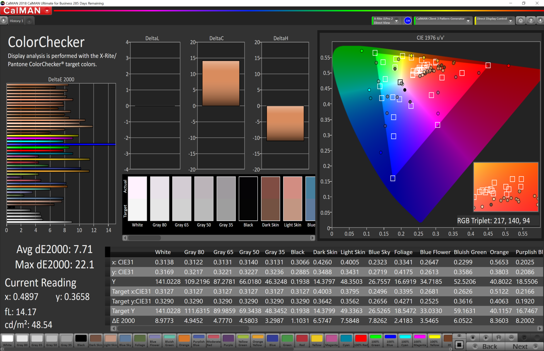 Colorchecker Desktop Test Wacom MobileStudio Pro 13 Grafik-Tablet (i7 256GB) - Notebookcheck ...