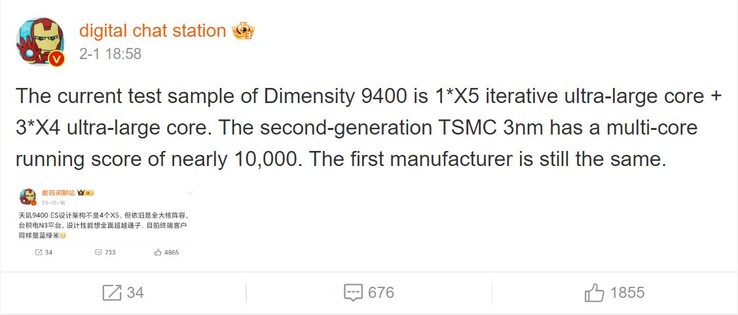 (Quelle: Digital Chat Station auf Weibo)