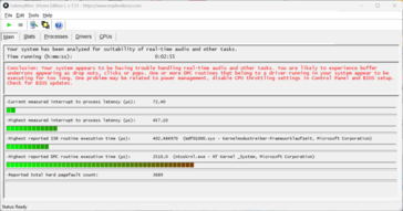 LatencyMon - Übersicht