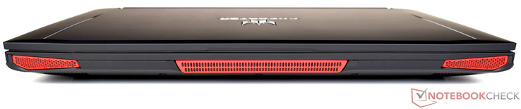 Vorderseite: keine Anschlüsse