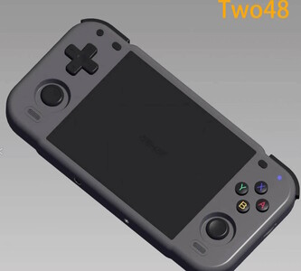 Der Two48 ist ein eher konventioneller Gaming-Handheld (Bildquelle: MagicX, Retro Handhelds)