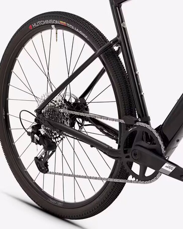 Der Nabenmotor ist unauffällig (Bildquelle: Decathlon)