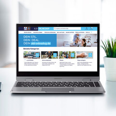 Im Aldi-Onlineshop gibt es kommende Woche das Medion Akoya Convertible-Notebook S14406. (Bild: Aldi-Onlineshop)