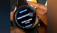 Die Galaxy Watch 3 zeigt sich schon mehr als eine Woche vor der offiziellen Vorstellung in einem Video. (Bild: TechTalkTV / YouTube)