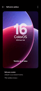 ColorOS 16 OTA auf dem Reno 11 5G (Bildquelle: Oppo Community)