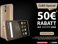 Deal: ZTE gewährt 50 Euro Rabatt auf Axon Elite und Axon mini Smartphones