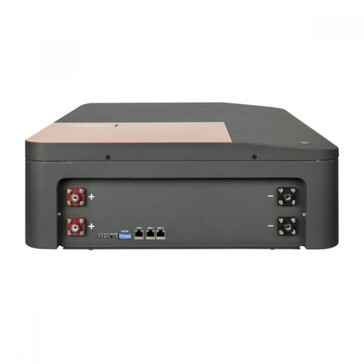 Anschlüsse der Lithium-Batterie