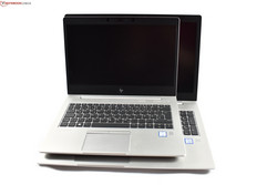 Größenvergleich mit dem HP EliteBook 850 G5