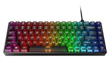 Der Legion K510 Mini Pro fehlen dedizierte Makrotasten, eine FN-Taste ist vorhanden