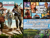 Games-Charts: Landwirtschafts-Simulator 22 und GTA V bleiben auf PlayStation, Xbox und PC beliebt.