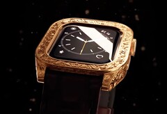 Caviar hüllt die Apple Watch Series 7 in 18-karätiges Gold. (Bild: Caviar)