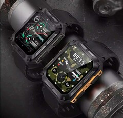 Die C20 Pro ist eine neue Smartwatch mit robustem Design. (Bild: AliExpress)