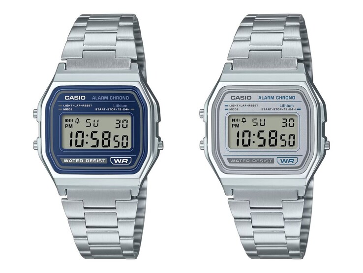 Die Casio Vintage A158WEA-2 (links) und A158WEA-7 (rechts)