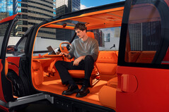 Citroen Elo Concept: Elektro-Van als Tiny House auf 4,10 Metern. Dazu mobiles Büro mit zentralem Fahrersitz und Platz für den Familienausflug (Bild: Citroen).