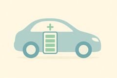 E-Auto Akku Lebensdauer: Neue Studie von P3 und Aviloo zeigt überraschend lange Lebensdauer (Bildquelle: GPT-image-1)