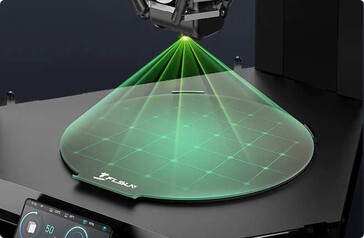 Beworben wird ein fortschrittliches Auto-Leveling (Bildquelle: Flsun)