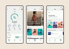 Google hat eine brandneue Fitbit-App mit frischem Design enthüllt. (Bild: Google)