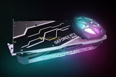 Galax hat eine Nvidia GeForce RTX 4090 entwickelt, die mit gleich vier Lüftern ausgestattet ist. (Bild: VideoCardz)