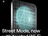 Street Mode kann nun mit WLAN verbunden werden.