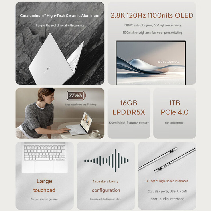 Highlights des Asus Zenbook Air 2026