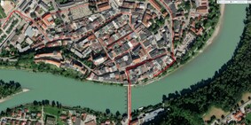 GPS-Test Lenovo Tab K11 Plus: Brücke