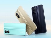 Das Realme C33 fällt vor allem durch die stark glitzernde Rückseite auf, die Ausstattung kann nicht ganz überzeugen. (Bild: Realme)