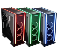 Enermax Saberay: Modernes Gehäuse mit viel RGB und Laufwerksoption