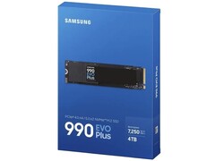 Die 990 Evo Plus mit 4TB Speicherplatz kann momentan für 204 Euro abgesahnt werden (Bildquelle: Samsung)