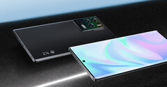 ZTE hat das Axon 30 Ultra enthüllt. (Bild: ZTE)